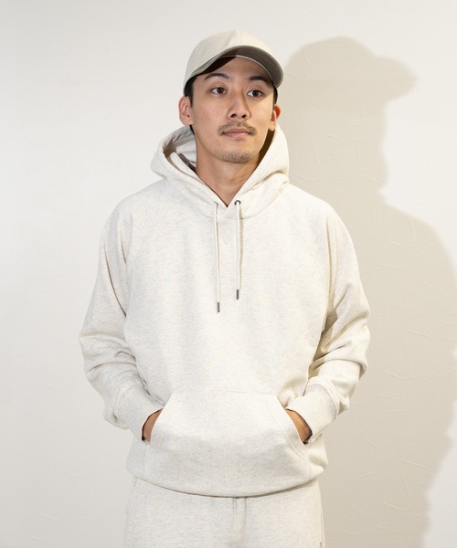 FRUIT OF THE LOOM(フルーツオブザルーム)の「BASIC SWEAT HOODIE / フーディー / ユニセックス / シンプル / セットアップ(パーカー・メンズ・杢グレー/ブラック/アイボリー/ネイビー・S/M/L/XL)」の2枚目の写真