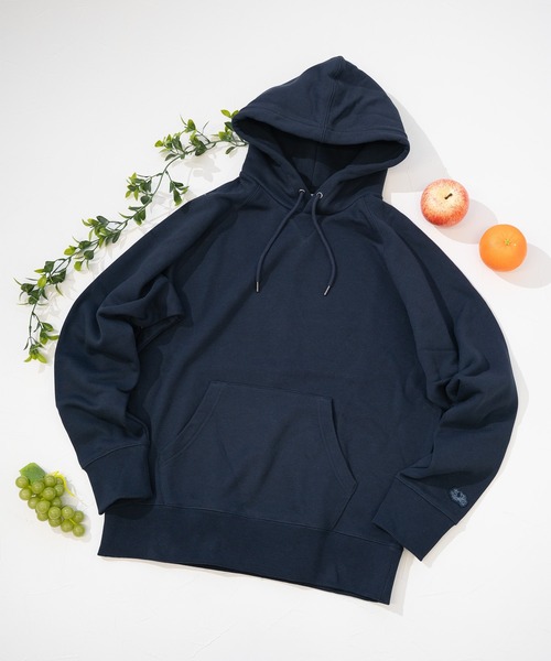 FRUIT OF THE LOOM(フルーツオブザルーム)の「BASIC SWEAT HOODIE / フーディー / ユニセックス / シンプル / セットアップ(パーカー・メンズ・杢グレー/ブラック/アイボリー/ネイビー・S/M/L/XL)」の14枚目の写真