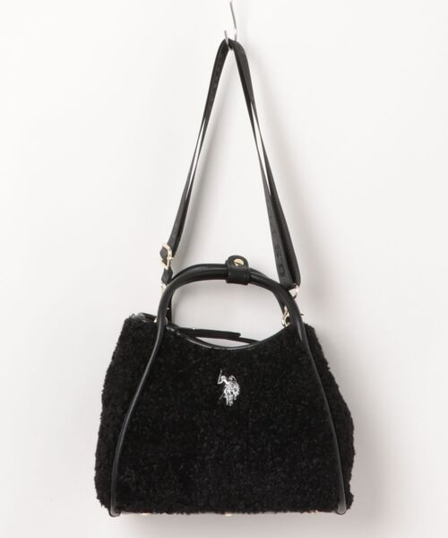U.S. POLO ASSN.】 ユーエスポロアッスン FLUFFY トートバッグ USPA