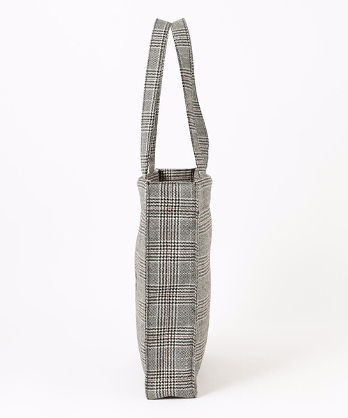 MACKINTOSH PHILOSOPHY（ﾏｯｷﾝﾄｯｼｭ ﾌｨﾛｿﾌｨｰ）の「チェックツイードロゴトート（トートバッグ・レディース・ブラウン/グレー系その他2・FREE）」の8枚目の写真