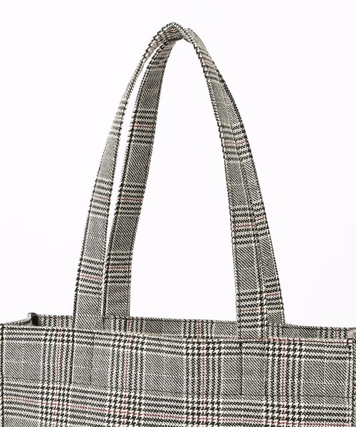 MACKINTOSH PHILOSOPHY（ﾏｯｷﾝﾄｯｼｭ ﾌｨﾛｿﾌｨｰ）の「チェックツイードロゴトート（トートバッグ・レディース・ブラウン/グレー系その他2・FREE）」の11枚目の写真