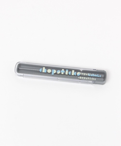 LAKOLE（ラコレ）の「【らこれキッズ】ブロックロゴ箸セット / 599200（カトラリー・キッズ・チャコール/アイボリー・FREE）」の12枚目の写真