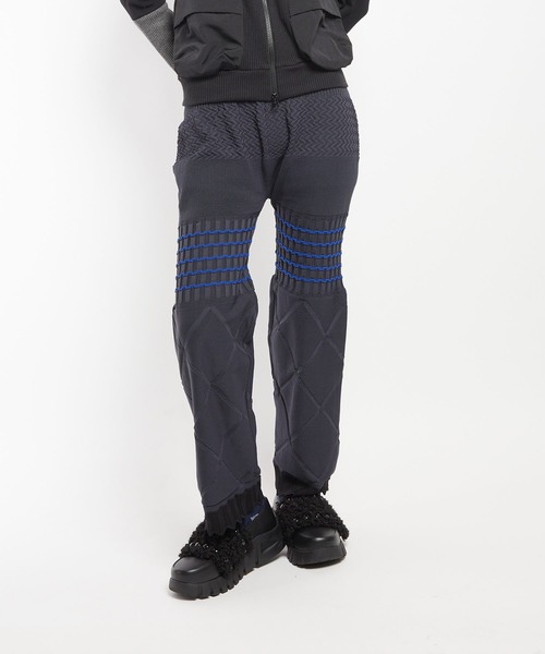 gomme(ゴム)の「マルチニットパンツ(その他パンツ・レディース・チャコールグレー/ブラック/ネイビー・FREE)」の2枚目の写真