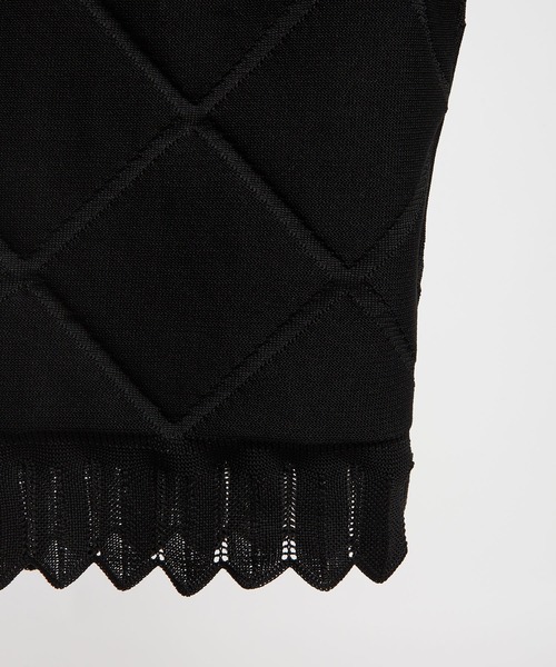 gomme(ゴム)の「マルチニットパンツ(その他パンツ・レディース・チャコールグレー/ブラック/ネイビー・FREE)」の5枚目の写真