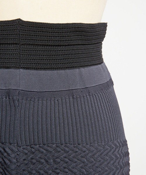 gomme(ゴム)の「マルチニットパンツ(その他パンツ・レディース・チャコールグレー/ブラック/ネイビー・FREE)」の9枚目の写真