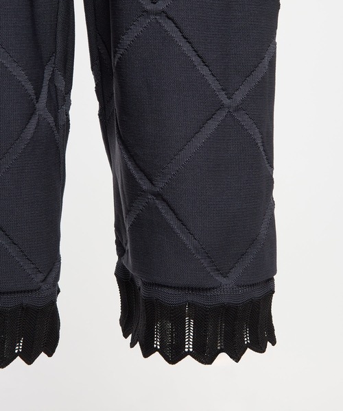 gomme(ゴム)の「マルチニットパンツ(その他パンツ・レディース・チャコールグレー/ブラック/ネイビー・FREE)」の10枚目の写真