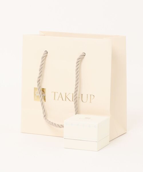 TAKE-UP（テイクアップ）の「【WEB限定商品】K10 しずく ダイヤモンドネックレス（PG）（ネックレス・レディース・ピンクゴールド・FREE）」の7枚目の写真