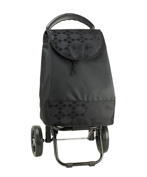 BACKYARD FAMILY(バックヤードファミリー)の「VALENTINO VISCANI ヴァレンチノ ヴィスカーニ 保冷ショピングカート(クラッチバッグ・レディース・ブラック×グレー/アイボリー/ブラック×レッド/ブラック系その他2/ブラック×ブラック/ブラック系その他/パープル・FREE)」の3枚目の写真