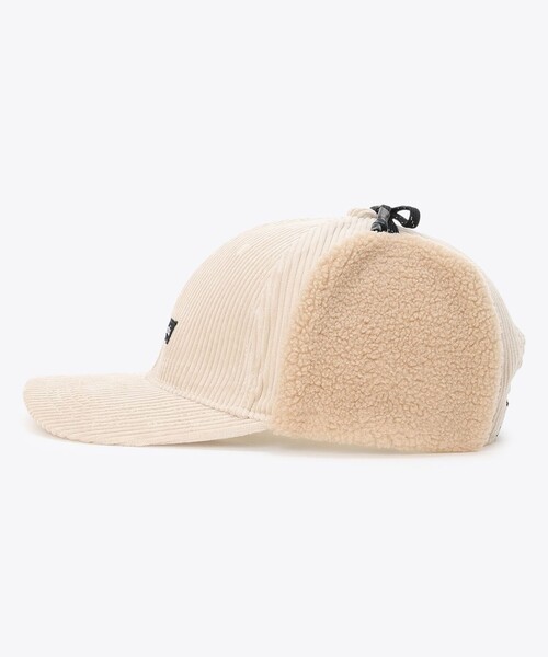Columbia(コロンビア)の「コーデュロイ Columbia/ケンドリックパーク ファー フラップキャップ UVカット/コロンビア(キャップ・レディース・グリーン/アイボリー/ブラック・ONE SIZE)」の15枚目の写真