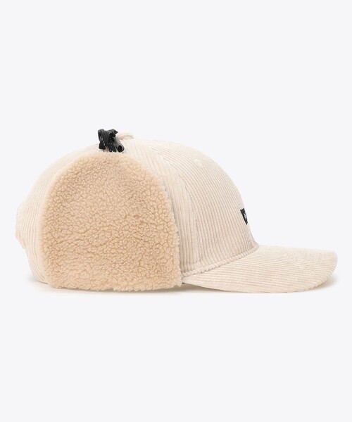 Columbia(コロンビア)の「コーデュロイ Columbia/ケンドリックパーク ファー フラップキャップ UVカット/コロンビア(キャップ・レディース・グリーン/アイボリー/ブラック・ONE SIZE)」の16枚目の写真