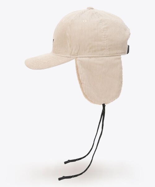 Columbia(コロンビア)の「コーデュロイ Columbia/ケンドリックパーク ファー フラップキャップ UVカット/コロンビア(キャップ・レディース・グリーン/アイボリー/ブラック・ONE SIZE)」の18枚目の写真