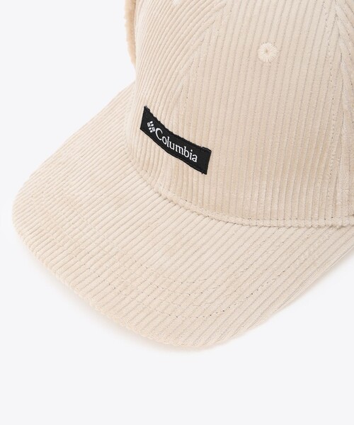 Columbia(コロンビア)の「コーデュロイ Columbia/ケンドリックパーク ファー フラップキャップ UVカット/コロンビア(キャップ・レディース・グリーン/アイボリー/ブラック・ONE SIZE)」の22枚目の写真