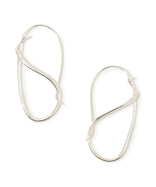 BAR JEWELLERY(バージュエリー)の「BAR Jewellery EQUILIBRIUM シルバー ピアス(ピアス(両耳用)・レディース・シルバー・FREE)」の2枚目の写真