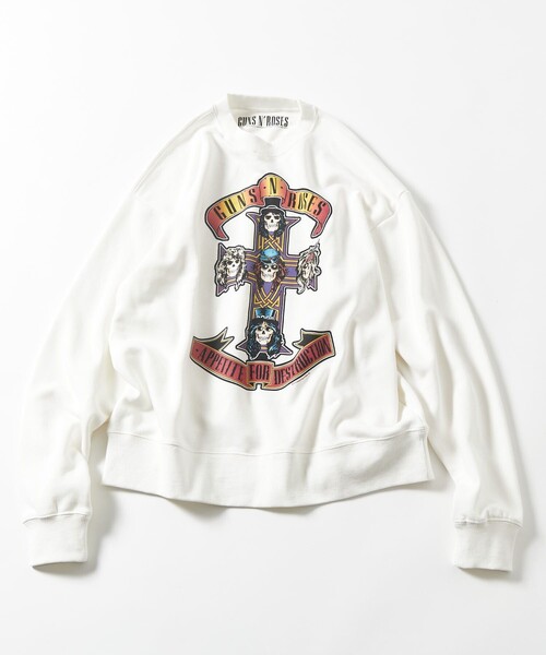 セール】【EXCLUSIVE】GUNS N ROSES ガンズ アンド ローゼス フロント