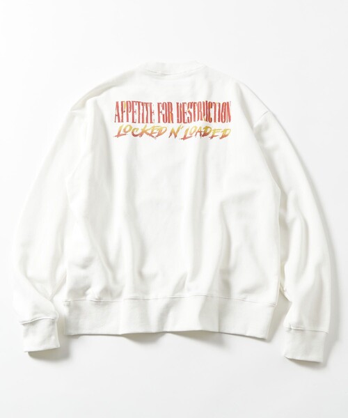 セール】【EXCLUSIVE】GUNS N ROSES ガンズ アンド ローゼス フロント