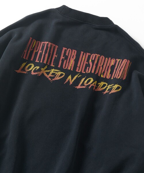 セール】【EXCLUSIVE】GUNS N ROSES ガンズ アンド ローゼス フロント