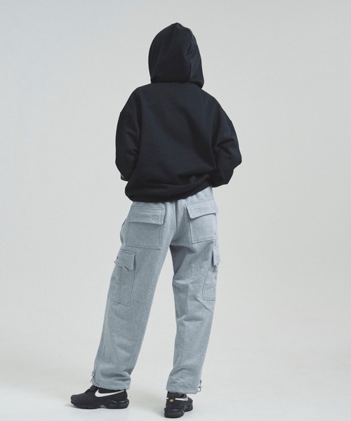 GALLIS ADDICTION（ガリスアディクション）の「GA STONE BIG-LOGO HOODIE（パーカー・メンズ・グレー/ブラック・M/L）」の17枚目の写真