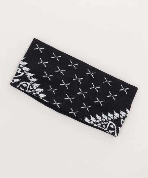 CA4LA（カシラ）の「BANDANA PATTERNED HB（ヘアバンド・メンズ・レッド/ブラック/ネイビー・ONESIZE）」の11枚目の写真