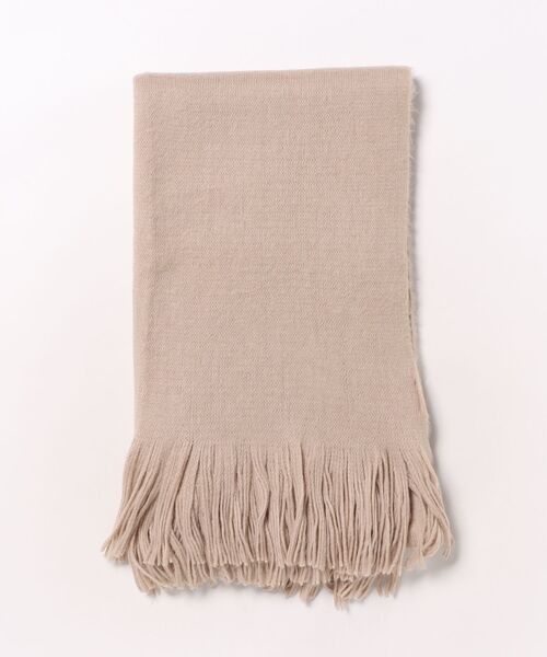 VENCEEXCHANGE（ヴァンスエクスチェンジ）の「起毛マフラー（マフラー・レディース・ベージュ/オフホワイト/ネイビー/イエロー・FREE）」の6枚目の写真