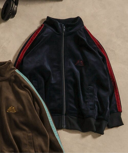 ジュニア対応】ベロアトラックジャケット(セットアップ可