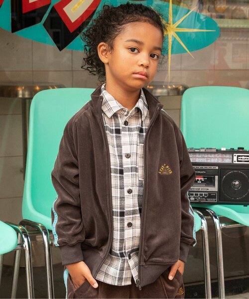 ジュニア対応】ベロアトラックジャケット(セットアップ可