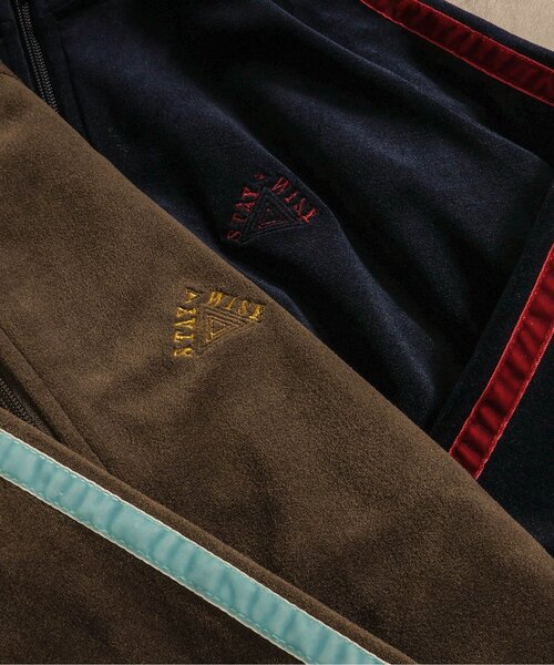 BREEZE（ブリーズ）の「【ジュニア対応】ベロアトラックジャケット(セットアップ可)（カーディガン/ボレロ・キッズ・ネイビー/ブラウン・90/100/110/140/150/120/130）」の11枚目の写真