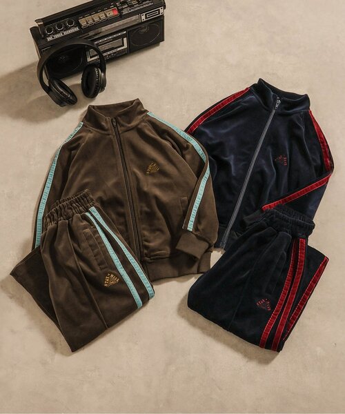 ジュニア対応】ベロアトラックジャケット(セットアップ可