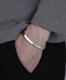 almo（アルモ）の「シルバーバングル/ブレスレット/メンズ(T3)（ブレスレット）」