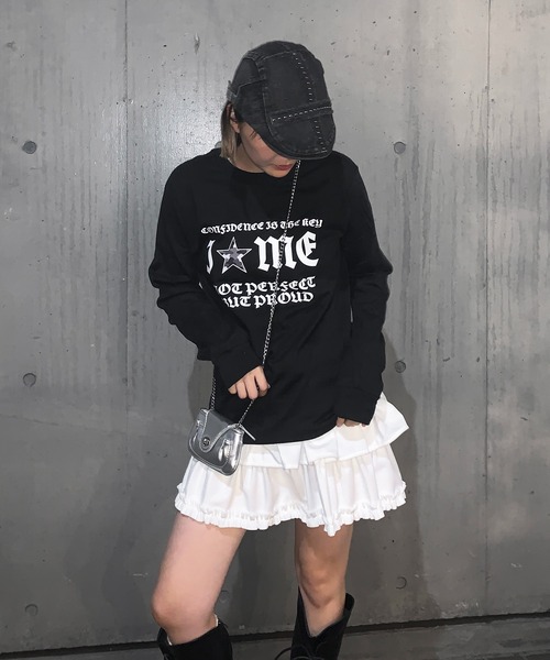 lilful(リルフル)の「Y2Kデザイン アソートロンT 迷彩柄/レオパード柄/ハートロゴ(Tシャツ/カットソー・レディース・ホワイト系その他3/ブラック系その他/ブラック系その他3/ブラック系その他2/ブラック/ホワイト系その他/ホワイト/グレー系その他/グレー/ホワイト系その他2・S/M)」の15枚目の写真