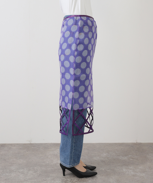 セール】SUPER YAYA SKIRT LOZENGES SK06-LOZ-AW25：スカート