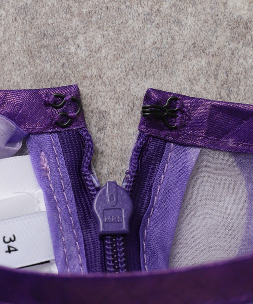 CITYSHOP（シティーショップ）の「SUPER YAYA SKIRT LOZENGES SK06-LOZ-AW25：スカート（スカート・レディース・パープル・SMALL）」の4枚目の写真