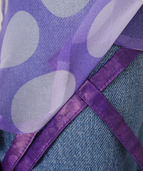 CITYSHOP（シティーショップ）の「SUPER YAYA SKIRT LOZENGES SK06-LOZ-AW25：スカート（スカート・レディース・パープル・SMALL）」の8枚目の写真