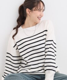 SHOO・LA・RUE | 【洗濯機可/毛玉レス】アウトスタイルもきれいに決まる サイドスリットニット【CIRCRIC】(ニット/セーター)