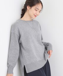 SHOO・LA・RUE | 【洗濯機可/毛玉レス】アウトスタイルもきれいに決まる サイドスリットニット【CIRCRIC】(ニット/セーター)