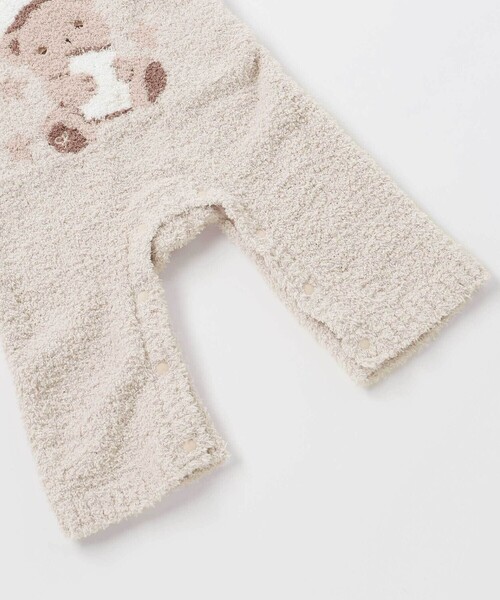 SLAP SLIP BABY（スラップスリップベビー）の「【お揃い/ウォッシャブル加工】アニマルウサギクマロボットもこもこロンパース(70~80cm)（ロンパース・キッズ・ベージュ/ピンク/ブルー・80ｃｍ/70cm）」の18枚目の写真