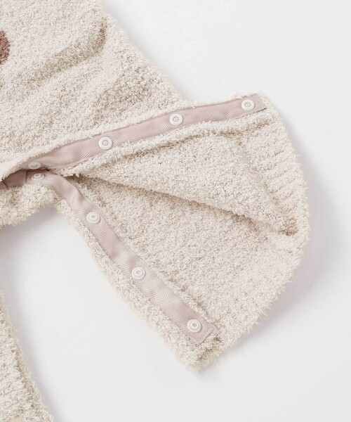 SLAP SLIP BABY（スラップスリップベビー）の「【お揃い/ウォッシャブル加工】アニマルウサギクマロボットもこもこロンパース(70~80cm)（ロンパース・キッズ・ベージュ/ピンク/ブルー・80ｃｍ/70cm）」の19枚目の写真