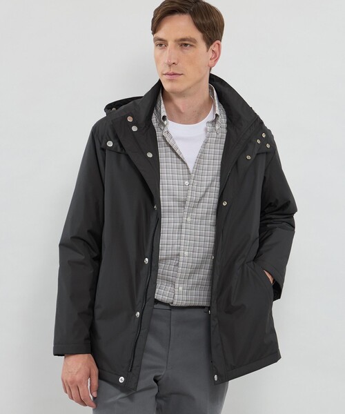 か*ん様 【マッキントッシュロンドン】ワークジャケットブルゾン ロゴ 黒 コット か*ん様 【マッキントッシュロンドン】ワークジャケットブルゾン