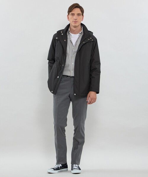 CROFTON】【HEAVENRY LIGHT CLOUD】ライトウェイトフーデッドブルゾン