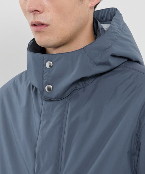 MACKINTOSH LONDON（マッキントッシュ ロンドン）の「【CROFTON】【HEAVENRY LIGHT CLOUD】ライトウェイトフーデッドブルゾン（ブルゾン・メンズ・ブルー/ブラック・40/42/38）」の10枚目の写真