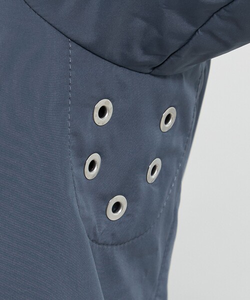 MACKINTOSH LONDON（マッキントッシュ ロンドン）の「【CROFTON】【HEAVENRY LIGHT CLOUD】ライトウェイトフーデッドブルゾン（ブルゾン・メンズ・ブルー/ブラック・40/42/38）」の12枚目の写真