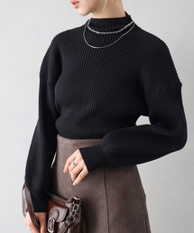 SpRay | ボリューム袖ボトルネックニット(ニット/セーター)