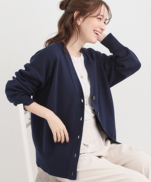 ブルネロクチネリ ネイビー ボレロカーディガン BRUNELLO CUCINELLI