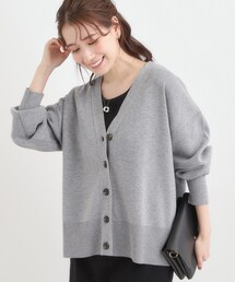 SHOO・LA・RUE（シューラルー）の「【洗える／毛玉レス】表面がきれいなVネックカーディガン（カーディガン/ボレロ・レディース）」