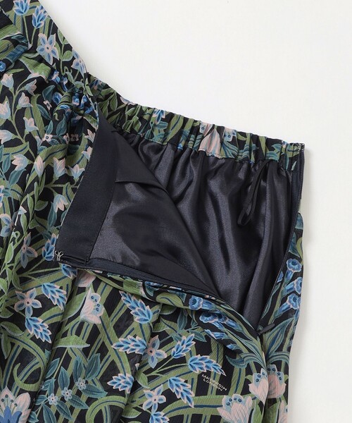 MACKINTOSH LONDON（マッキントッシュ ロンドン）の「ボタニカルウォールプリントスカート（スカート・レディース・グリーン系その他4/ベージュ・38/36）」の5枚目の写真