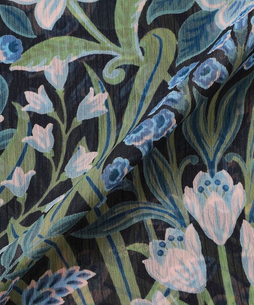 MACKINTOSH LONDON（マッキントッシュ ロンドン）の「ボタニカルウォールプリントスカート（スカート・レディース・グリーン系その他4/ベージュ・38/36）」の3枚目の写真