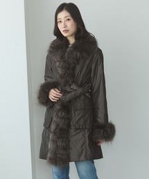 毛皮コート フォックスファーコート ファーコート レディース 毛皮コート フォックス レディース