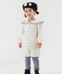 moimoln（モイモルン）の「【セットアップ】フラワーキルティング長袖トップス＆レギンス付きパンツ（セットアップ）」