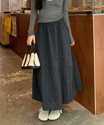 花柄 フラワープリント フレア」に該当するスカートファッション通販