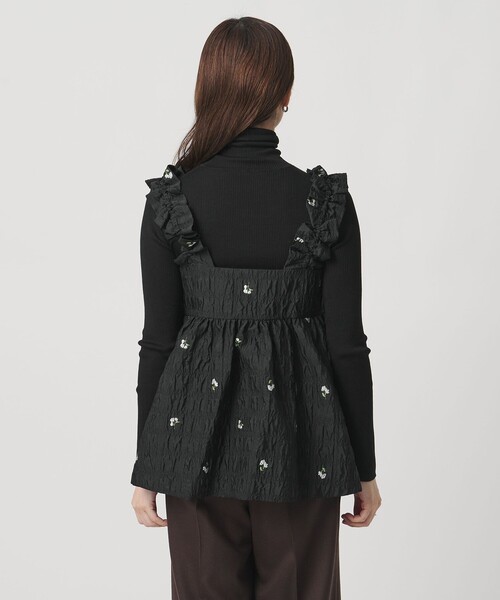 UNITED ARROWS(ユナイテッドアローズ)の「スクエア フラワー ジャガード キャミソール(キャミソール・レディース・その他1・FREE)」の8枚目の写真