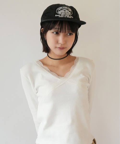 SORUTT(ソルト)の「【 SORUTT / ソルト 】 ヴィンテージライク ロゴ キャップ #(キャップ・レディース・グリーン/ブラック/ネイビー・FREE)」の2枚目の写真